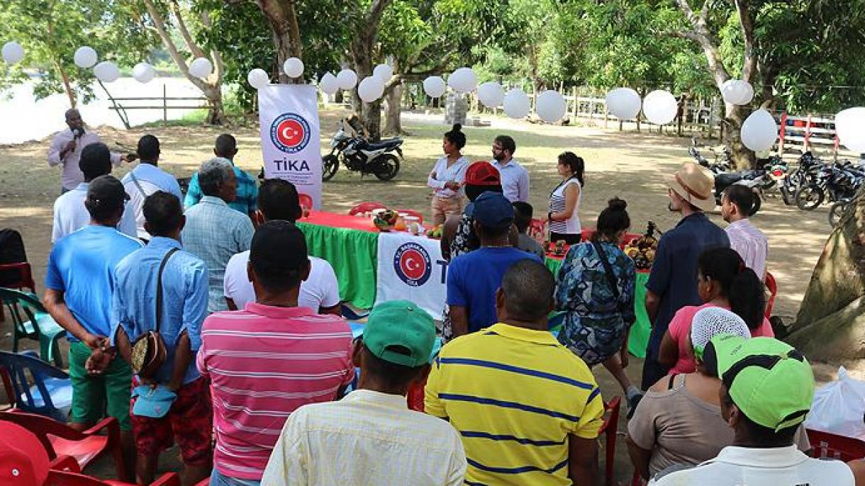 La TIKA asegura ayuda de equipamiento a los campesinos colombianos