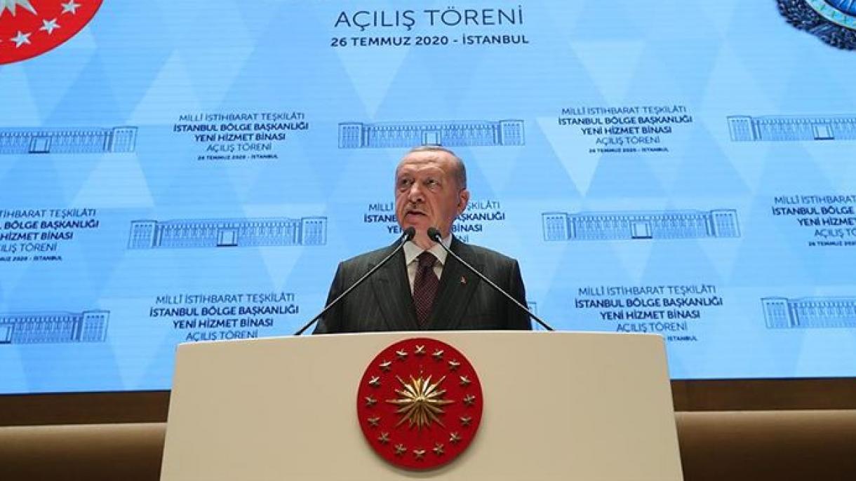 Erdogan: "No se ha podido aceptar que Estambul está en manos de la nación turca y los musulmanes"