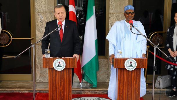 Turquia e Nigéria acordam em reforçar as suas relações econômicas