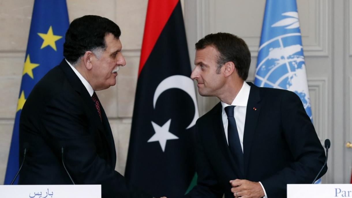 Macron convida o primeiro-ministro líbio Al-Sarraj a Paris