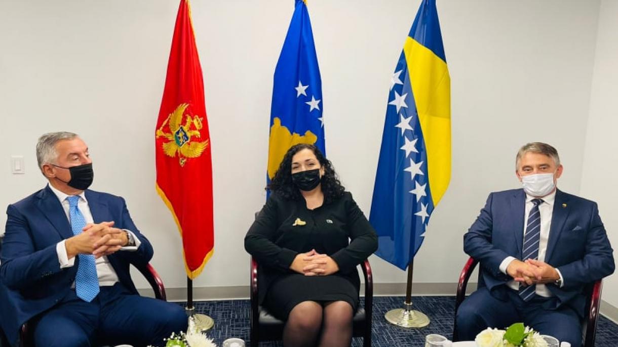 Osmani, Đukanović i Komšić izrazili zabrinutost zbog posljednjih događaja u regionu