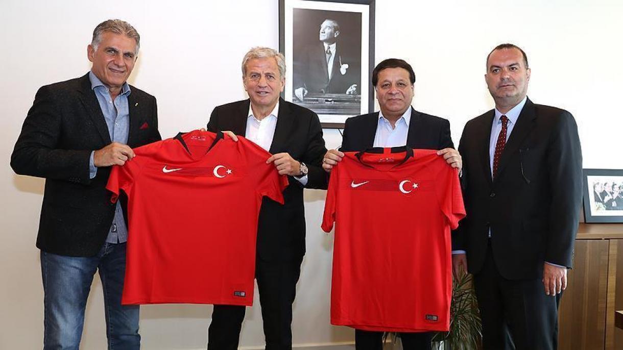 دیدار مسئولان فوتبال ایران و ترکیه در استانبول