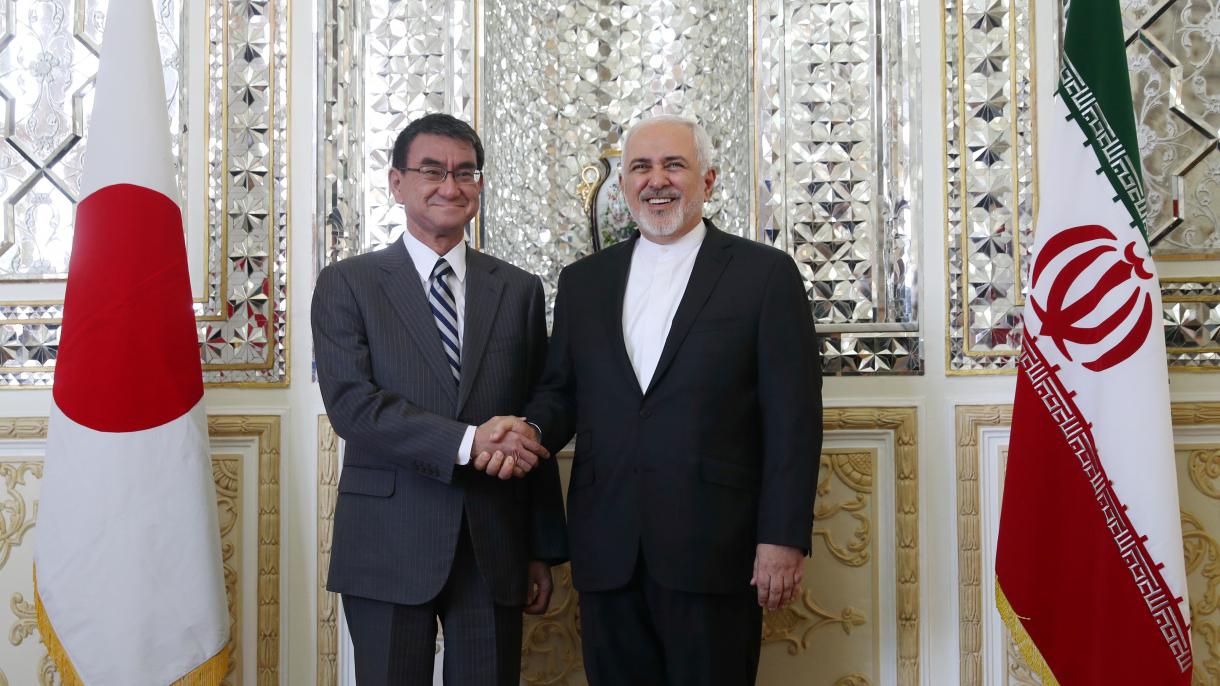 ザリーフ・イラン外相、日本の河野外相と会談