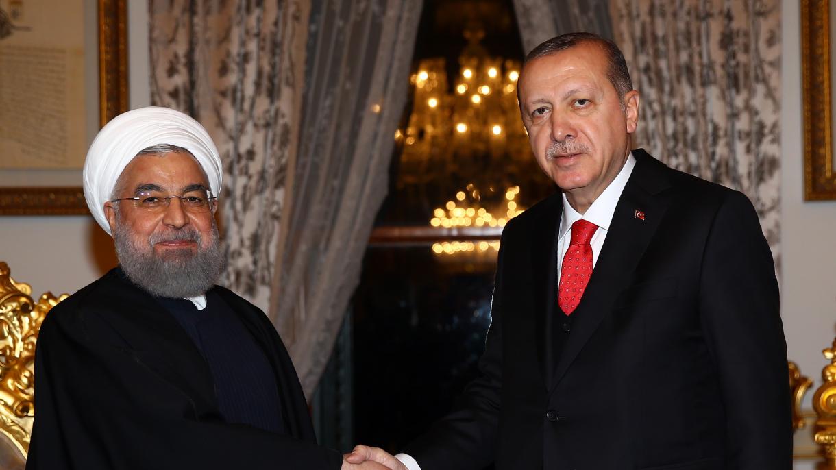 اردوغان و روحانی در استانبول دیدار و گفتگو کردند