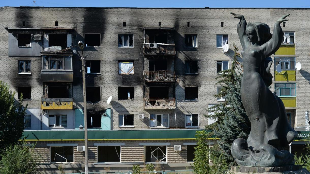 Град Изюм в Украйна е без електричество...