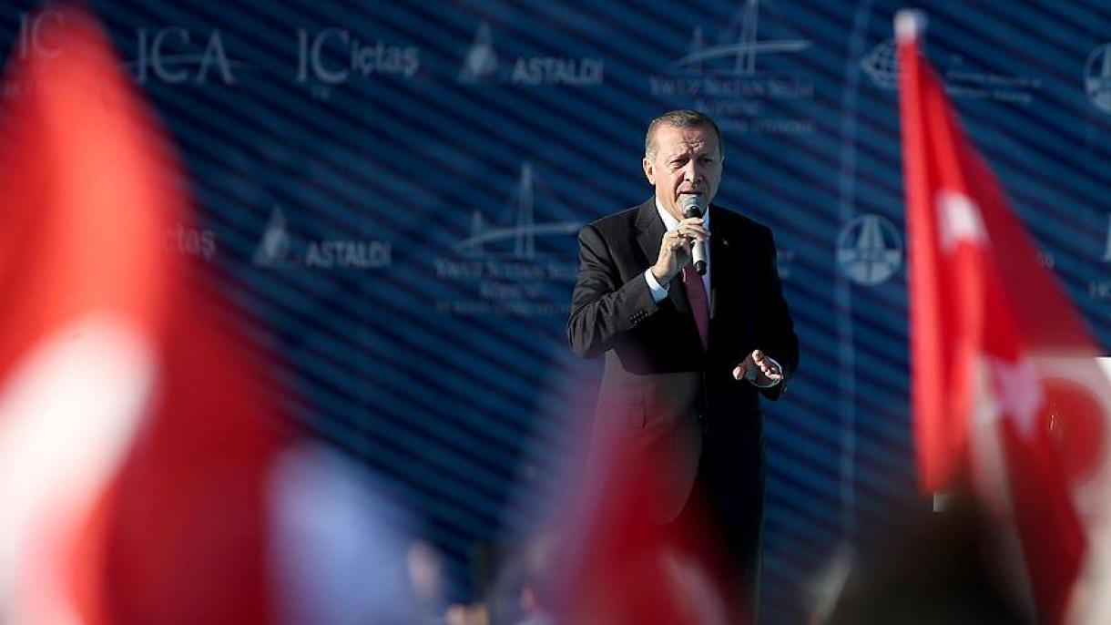 总统埃尔多昂称土耳其一步步靠近目标