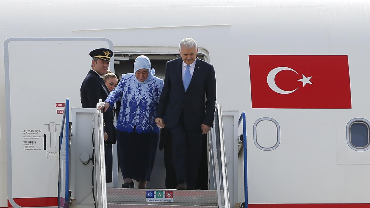 تماس های نخست وزیر ترکیه در جمهوری ترک قبرس شمالی