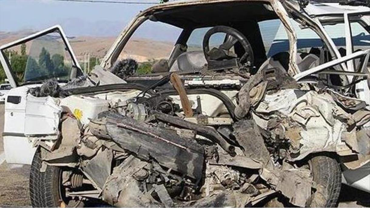 تصادف شدید رانندگی در چهارمحال و بختیاری ایران