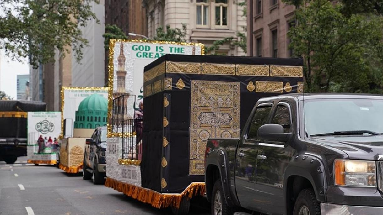 برگزاری راهپیمایی سنتی روز مسلمانان در نیویورک