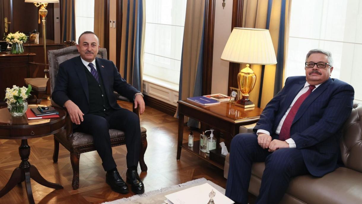 Turkiya TIV rahbari Rossiya elchisi Aleksey Yerhovni qabul qildi