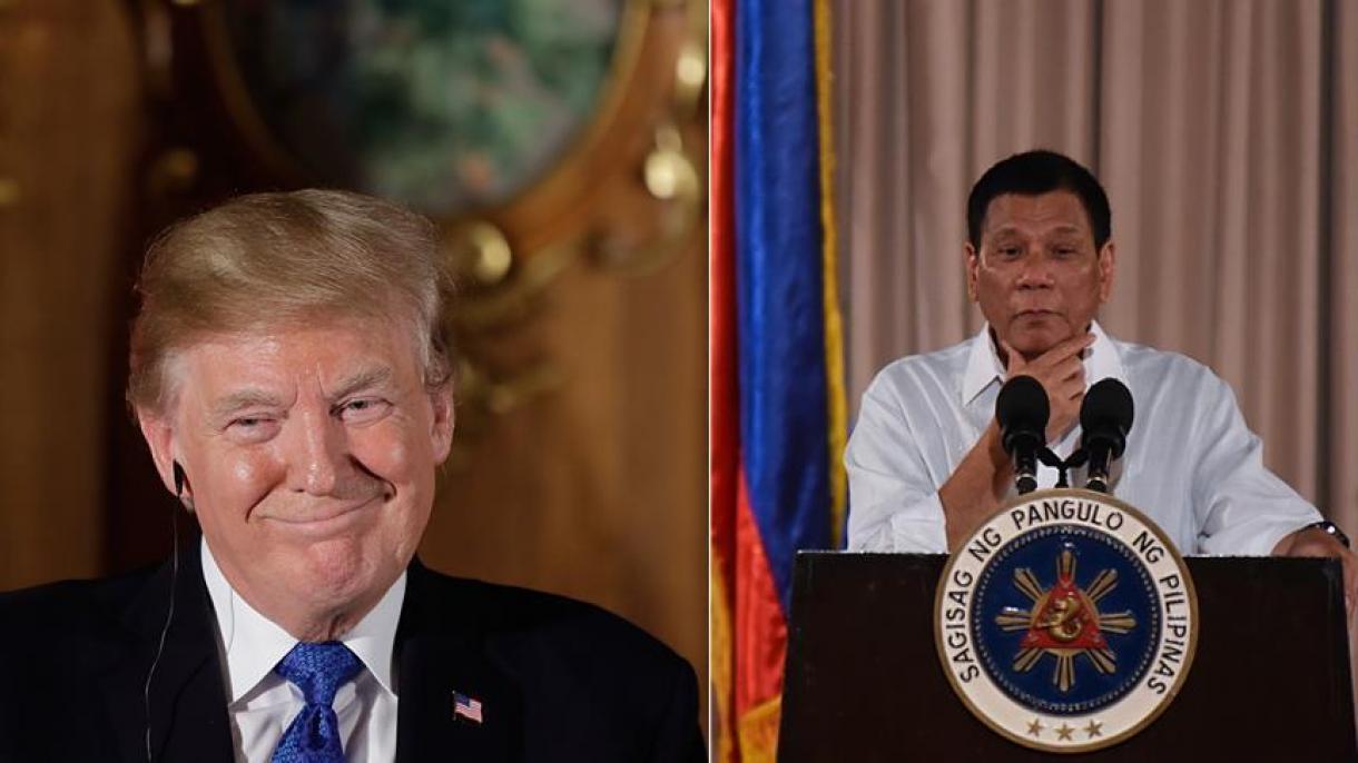 دیدار رئیس جمهور آمریکا و فیلیپین