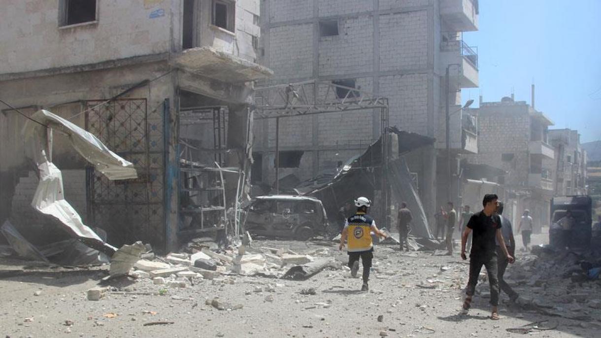 1109 غیرنظامی در حملات رژیم اسد و روسیه به ادلب جان باختند