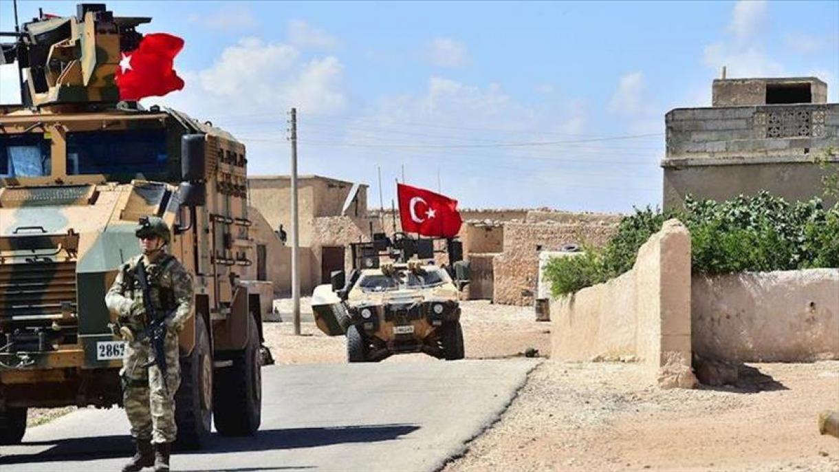 ارتش ترکیه 13 امین گشت زنی در منبج را انجام داد