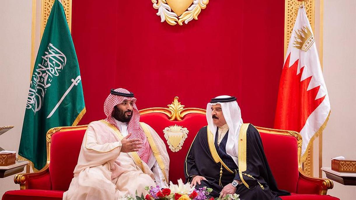 沙特王储塞尔曼访问巴林