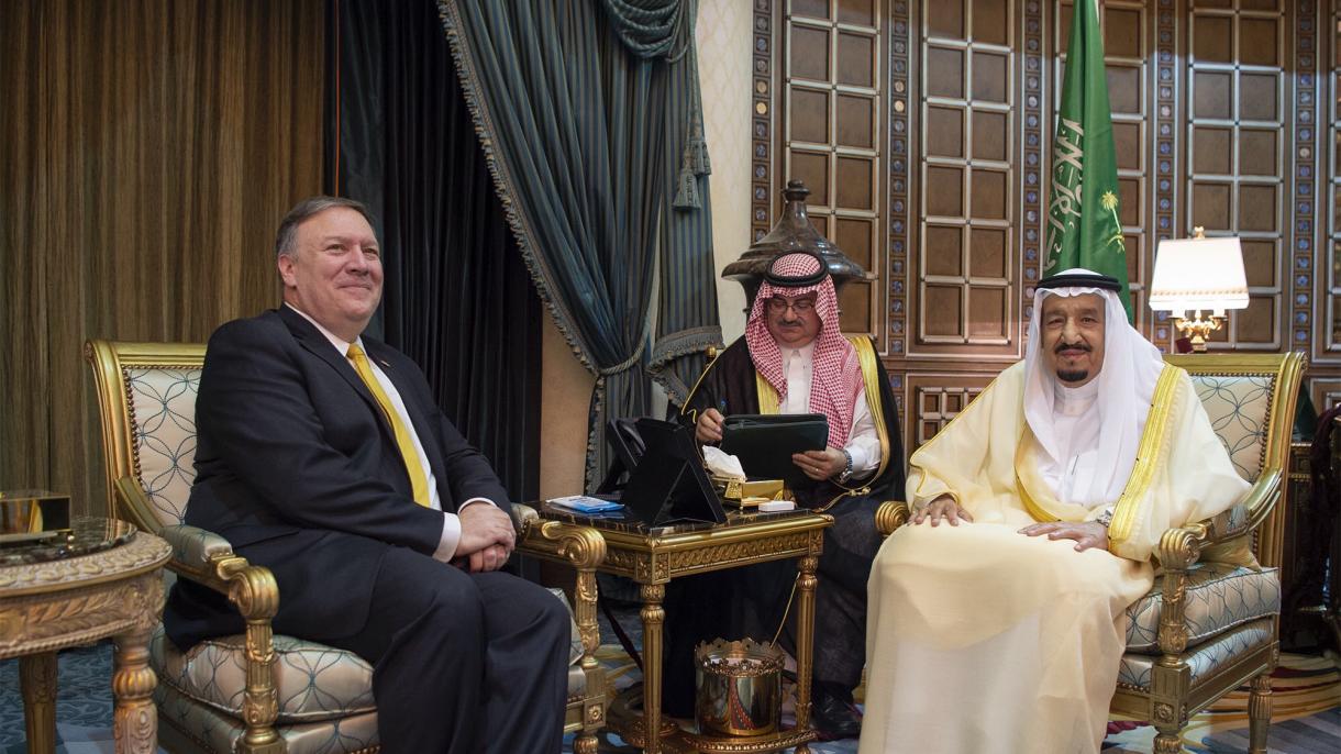 Pompeo svolge la sua prima visita in Arabia Saudita.