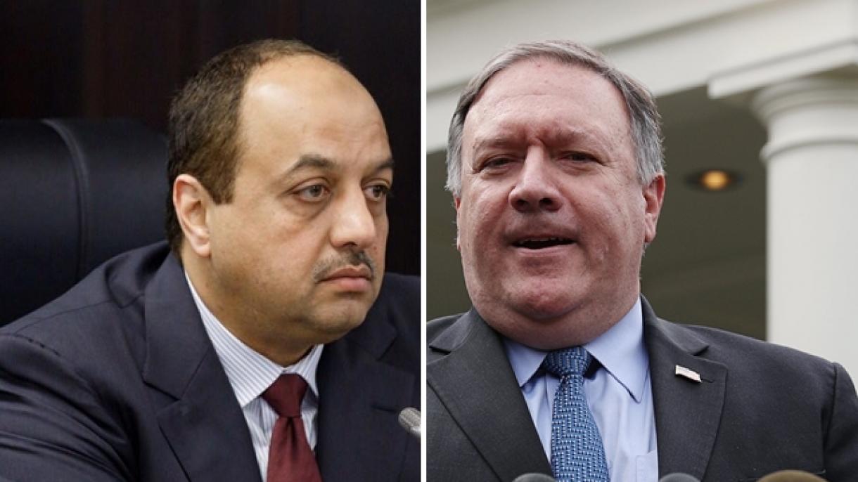 Pompeo incontra il ministro della Difesa del Qatar