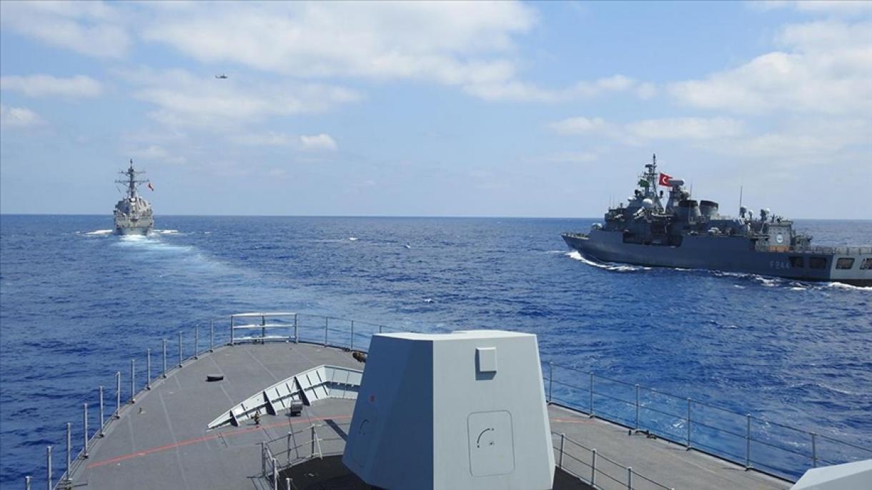A török haditengerészet a legerősebb a Földközi-tenger területén