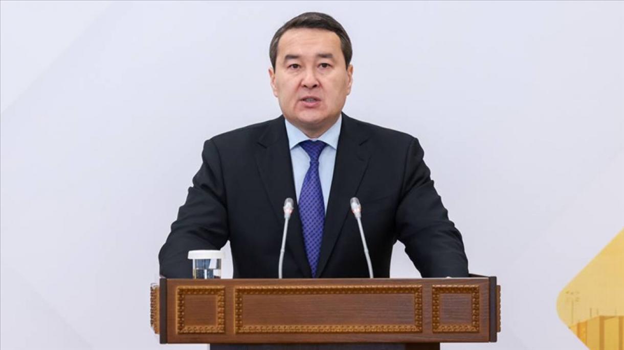 قازاغیستان ینگ باش وزیری و حؤکۆمتی استعفا اتدی