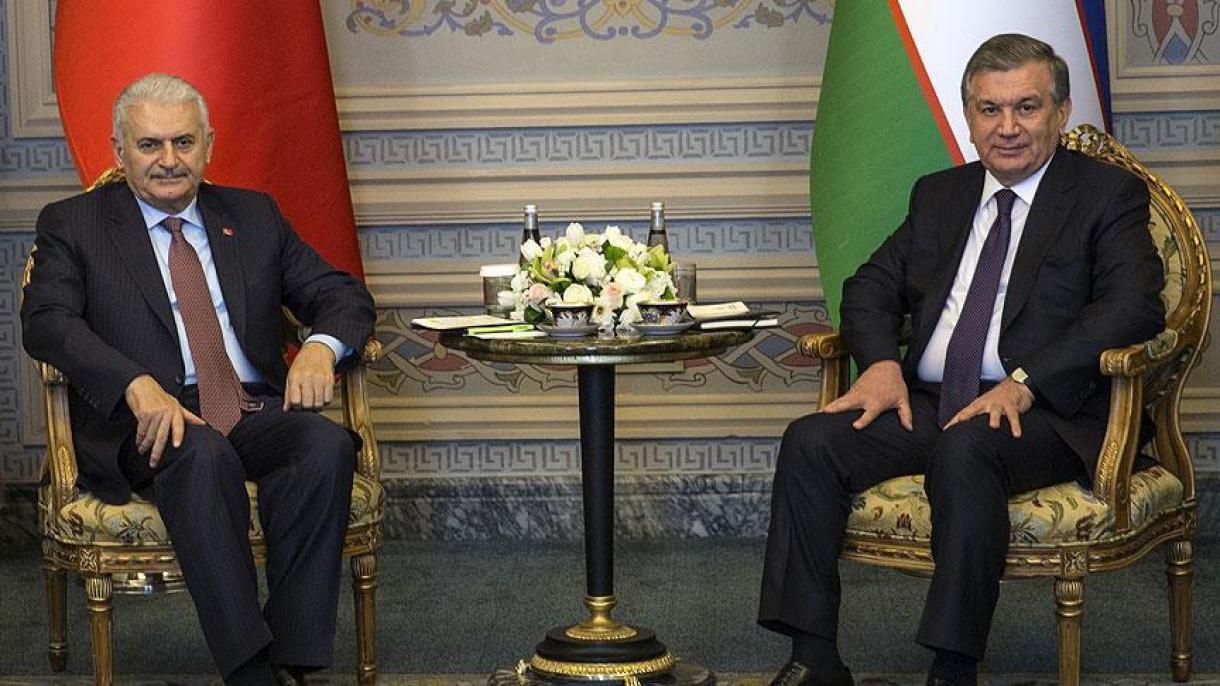 Binәli Yıldırım Özbәkistan prezidenti ilә görüşdü
