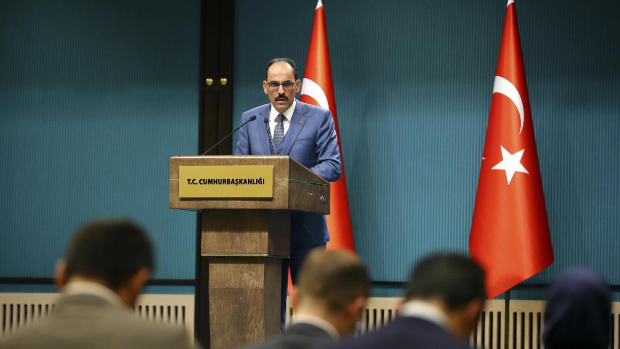 تاکید ابراهیم کالین به ادامه مذاکرات هیات های ترکیه و روسیه در مورد ادلب