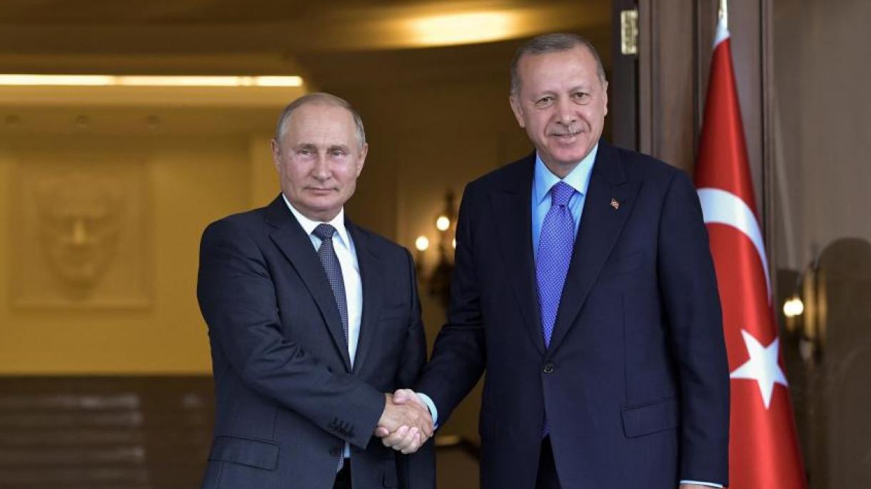 گفتگوی تلفنی اردوغان و پوتین