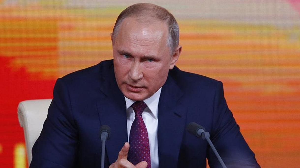 俄总统普京称圣彼得堡超市爆炸是恐怖活动