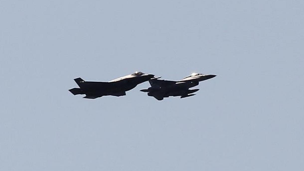 جنگنده های آمریکا بسوی جنگنده های روسیه تیر اخطار شلیک کردند