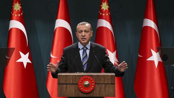 Ερντογάν: «Η Τουρκία δεν πρόκειται να παραδοθεί στην ατζέντα της τρομοκρατίας»