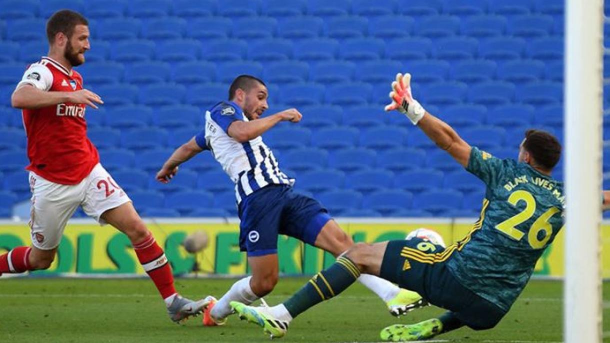 Premier League: Arsenal cai derrotado fora de casa ante o Brighton