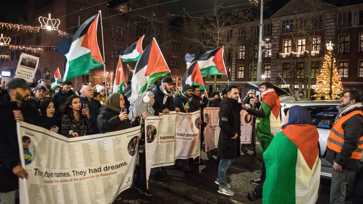 برگزاری تظاهرات حمایت از فلسطین در مناطق مختلف جهان