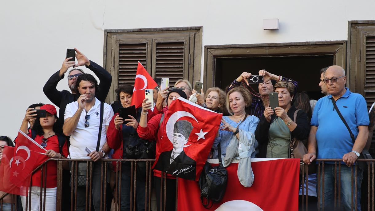 Τελετή με αφορμή την 100η επέτειο της Δημοκρατίας στον Οίκο Ατατούρκ στη Θεσσαλονίκη