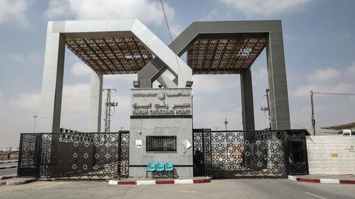 رفح سرحد قاپیسی آچیلیر
