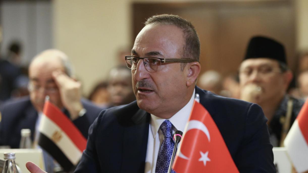 Çavuşoğlu exhorta a la comunidad internacional a apoyar al pueblo palestino