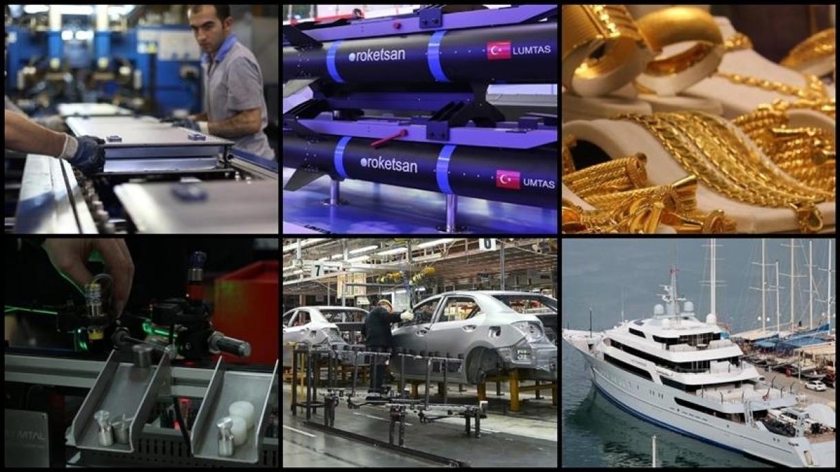 رکورد صادرات در 7 بخش صنعتی در ترکیه