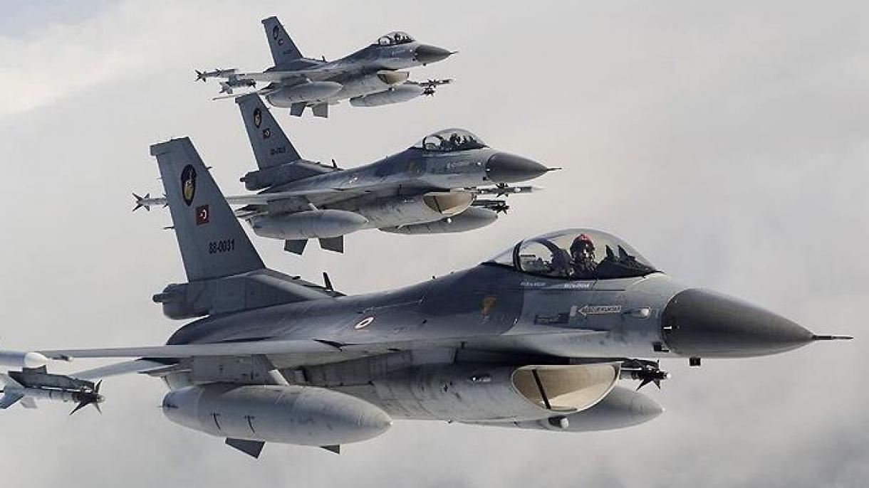 حمله جنگنده های ترکیه به لانه های تروریستی در شمال عراق
