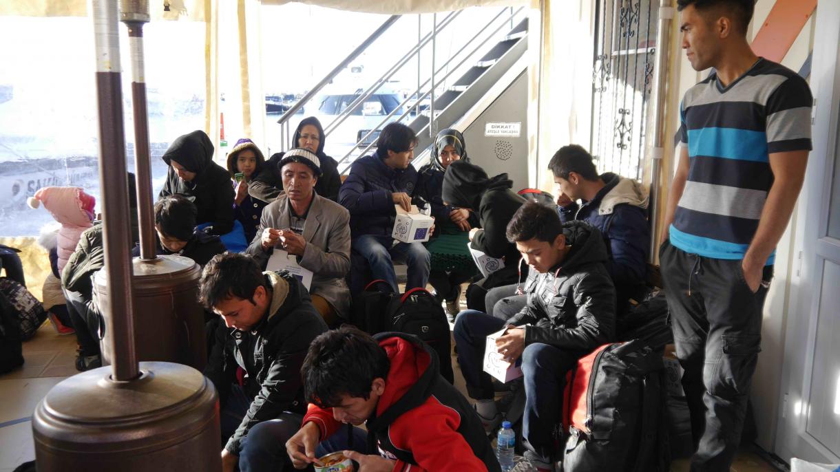 ترکیه ده ینه اونلب افغان قاچاق مهاجر اوشلندی