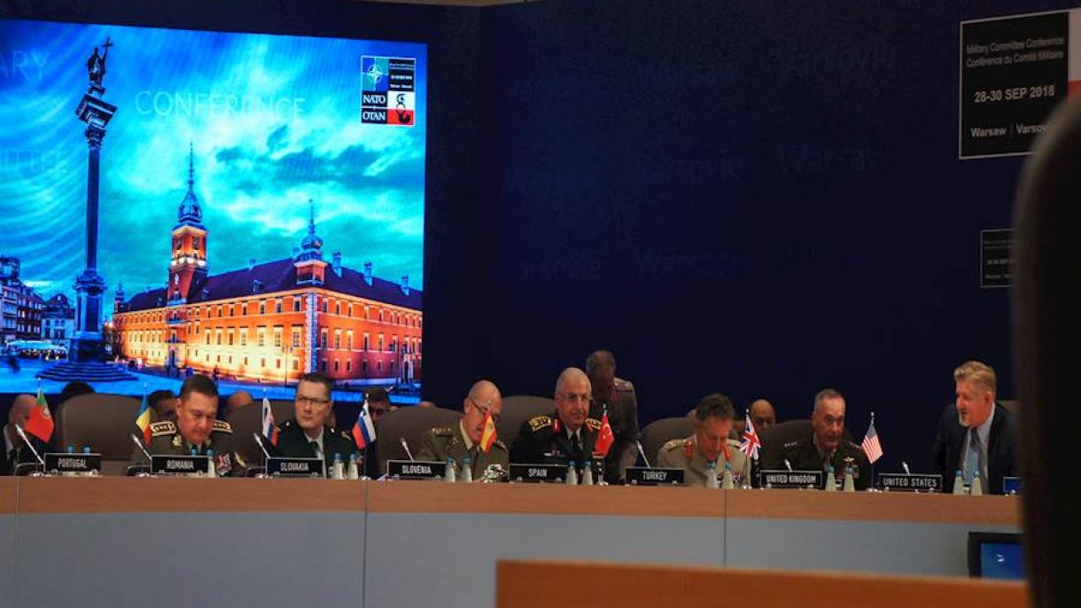 Baş Ştabyň başlygy Polşada geçirilen NATO maslahatyna gatnaşdy