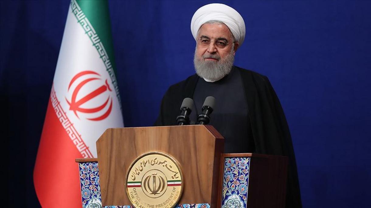 H.Ruhani: “İrana sanksiya tətbiqi düşmənlərimizin acizliğinin göstəricisidir”