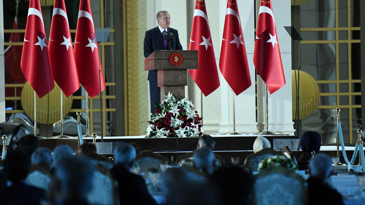 ئەردوغان: دۆلەت–خەلق مۇناسىۋىتىنى ياخشىلىغانلىق ئەڭ چوڭ مۇۋەپپەقىيەت