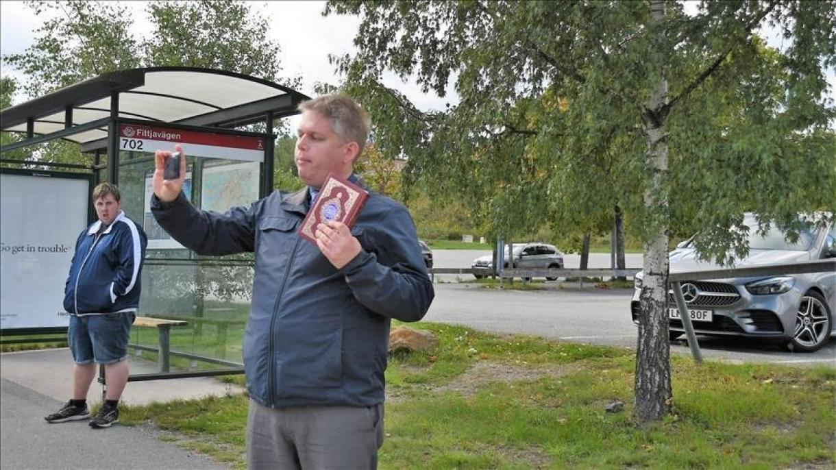 Suedi – Lideri danez i ekstremit të djathtë djeg Kuranin nën mbrojtjen e policisë