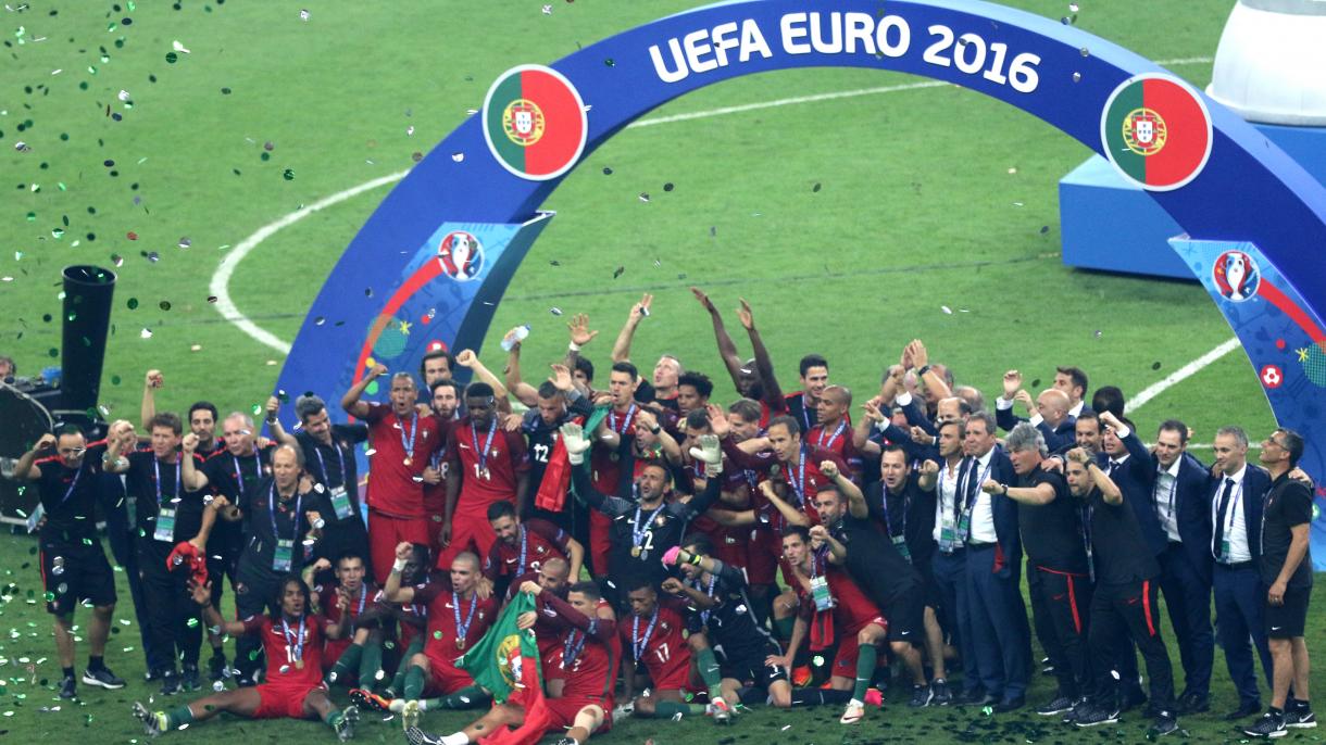 2016 Yevropa futbol chempionatining  ( EURO 2016)  g’olibi Portugaliya.
