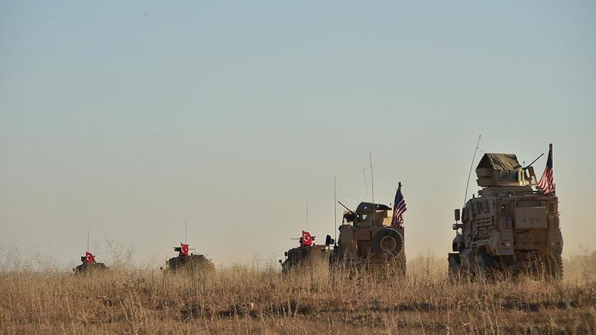 دور چهارم گشت‌زنی مشترک نیروهای ترکیه و آمریکا در منبج