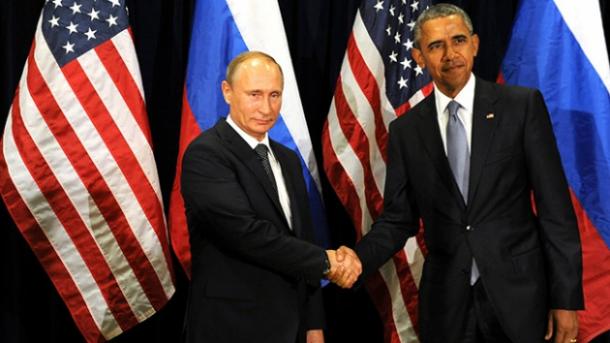 普京与奥巴马举行电话会谈商讨叙利亚和乌克兰问题