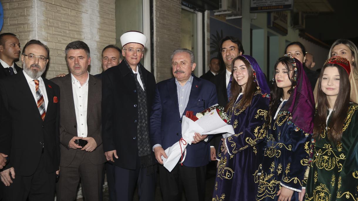 Mejlisiň Başlygy Şentop Günbatar Frakiýada Saparda Boldy