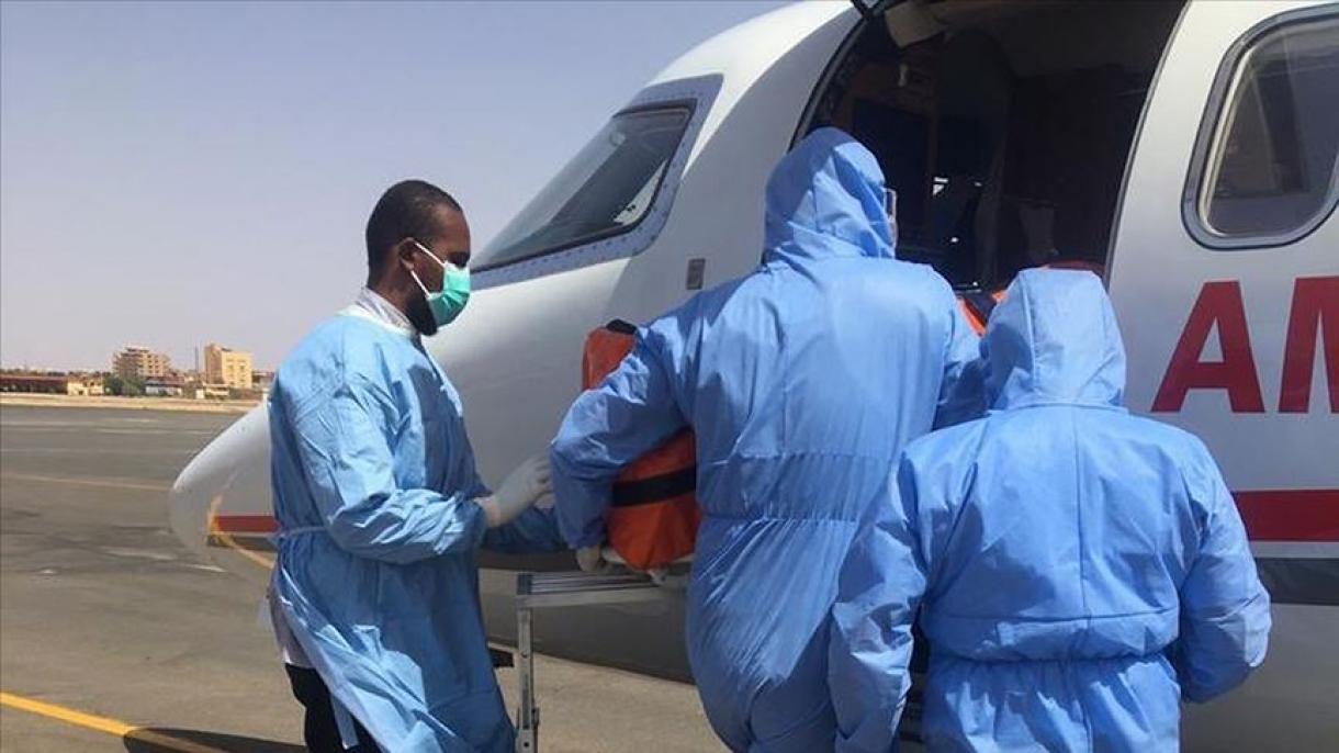 土耳其派专机接回在苏丹未能获得医治的土耳其患者