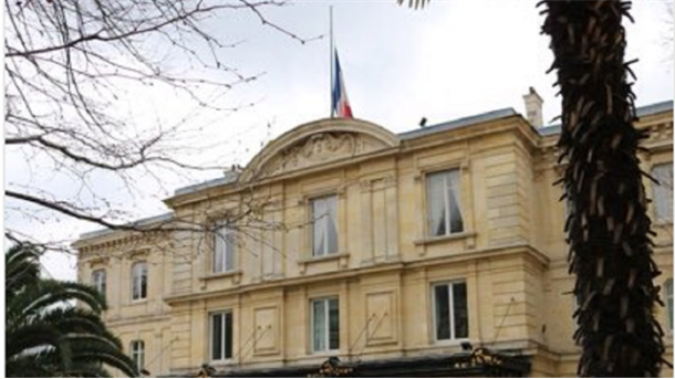 Istanbul : drapeau français mis en berne