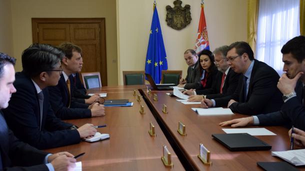 Vučić sa delegacijom MMF-a: Privatizacija preduzeća glavni zadatak za srbijansku Vladu