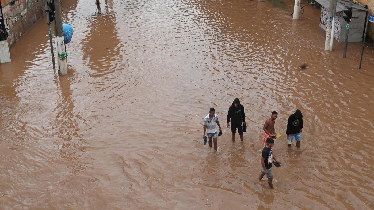 Mueren al menos 11 personas por intensas lluvias en Brasil