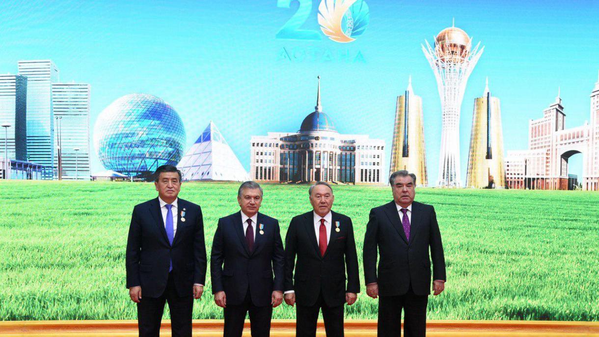 Орто Азия өлкөлөрүнүн президенттери Астанага барышты