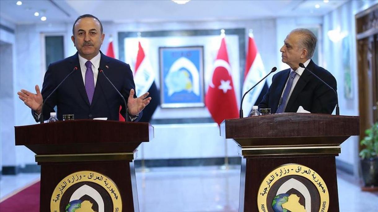 Çavuşoglu: “A Turquia trabalhará com o Iraque para superar as dificuldades”